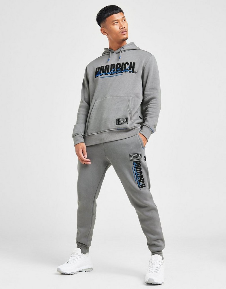 HOODRICH SPODNIE BLEND JOG GRY HR-0323-0571 Szary