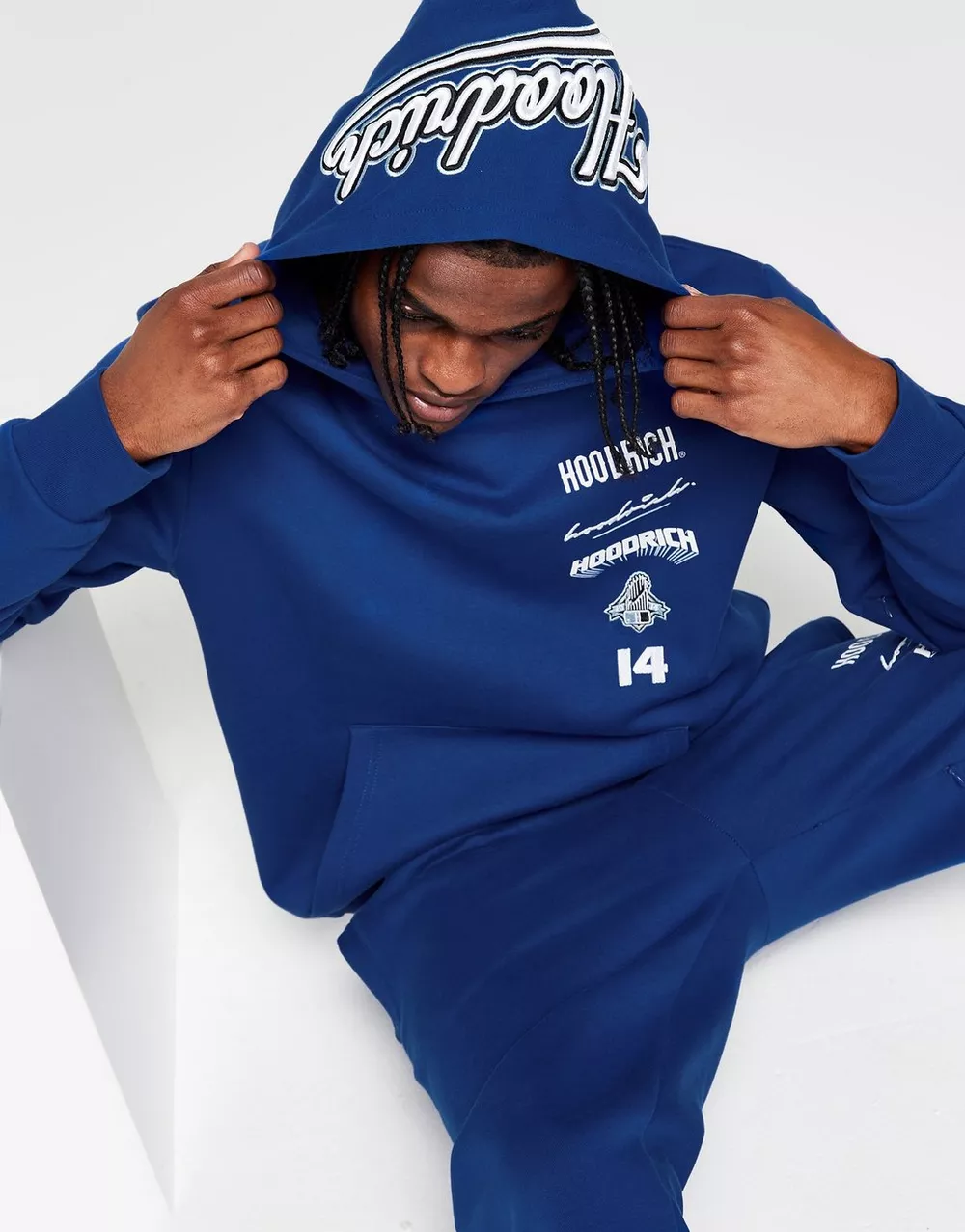 HOODRICH КОФТА З КАПЮШОНОМ STADIUM HD BLU, фото 1 з 8