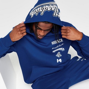 Bluză pentru bărbați HOODRICH BLUZĂ CU GLUGĂ STADIUM HD BLU