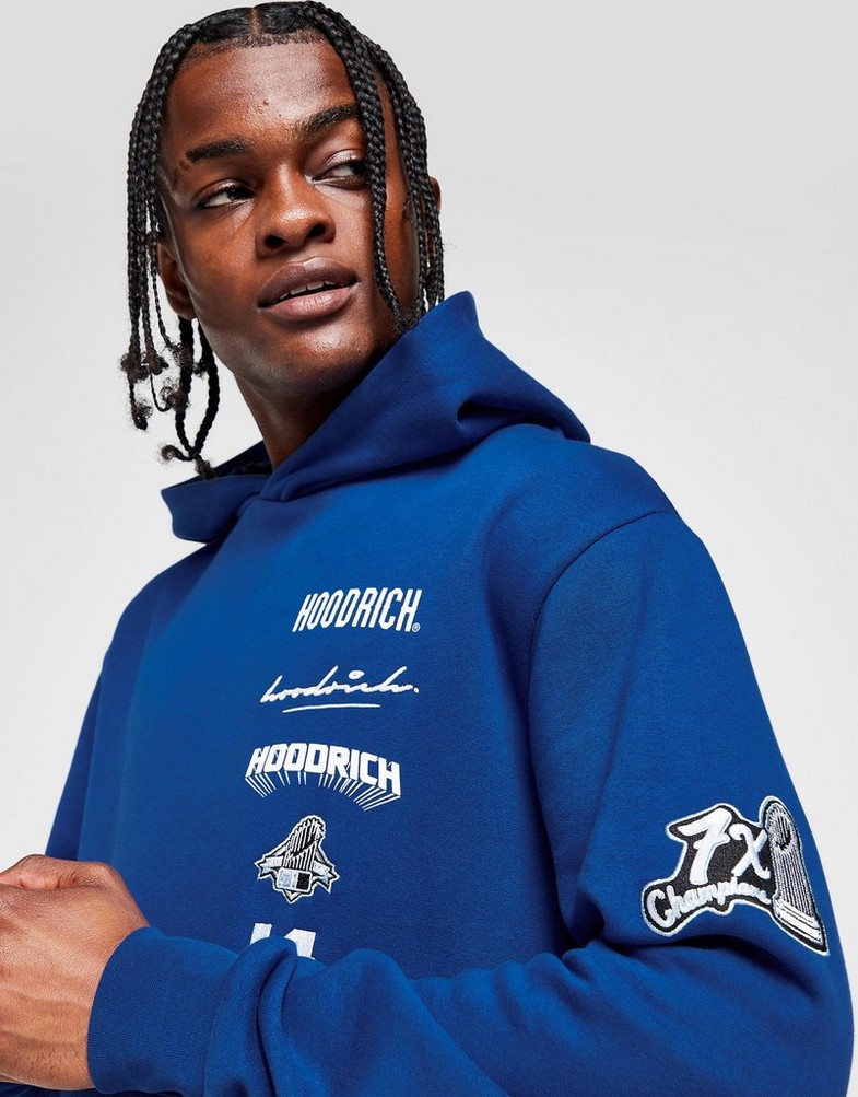 Bluză pentru bărbați HOODRICH BLUZĂ CU GLUGĂ STADIUM HD BLU HR-0323-0090 Bleumarin