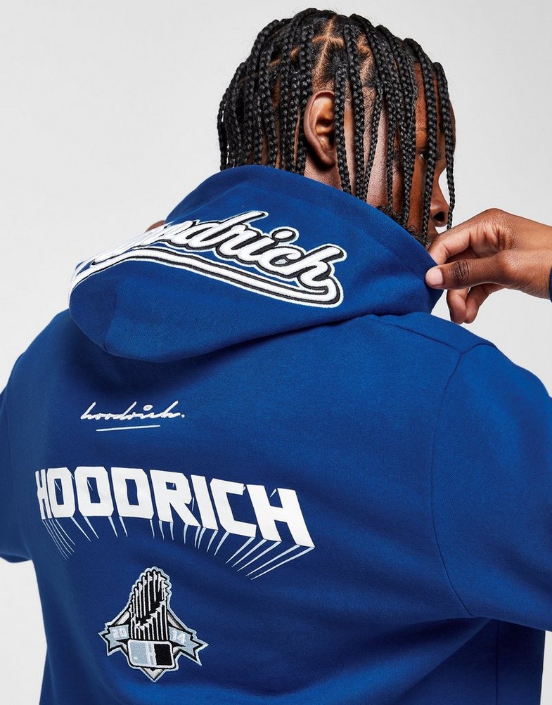 Bluză pentru bărbați HOODRICH BLUZĂ CU GLUGĂ STADIUM HD BLU HR-0323-0090 Bleumarin