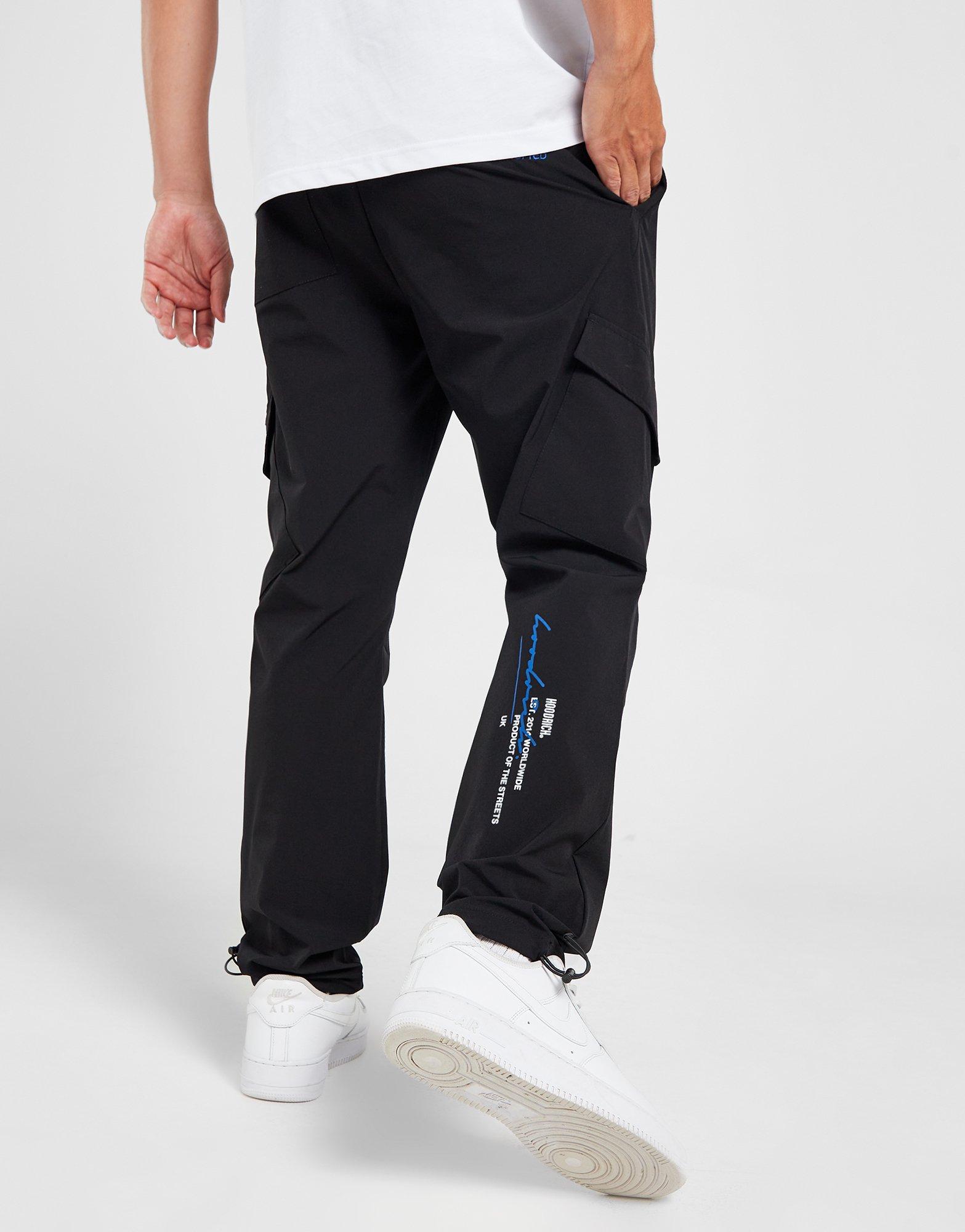 HOODRICH SPODNIE DISTRICT CARGO BLK HR-0323-0656 | kolor