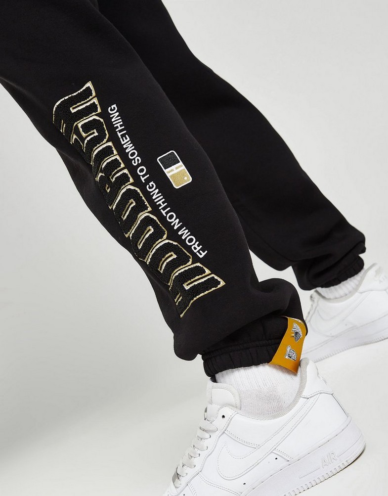 HOODRICH SPODNIE ZENITH JOG BLK HR-0323-0003 Czarny