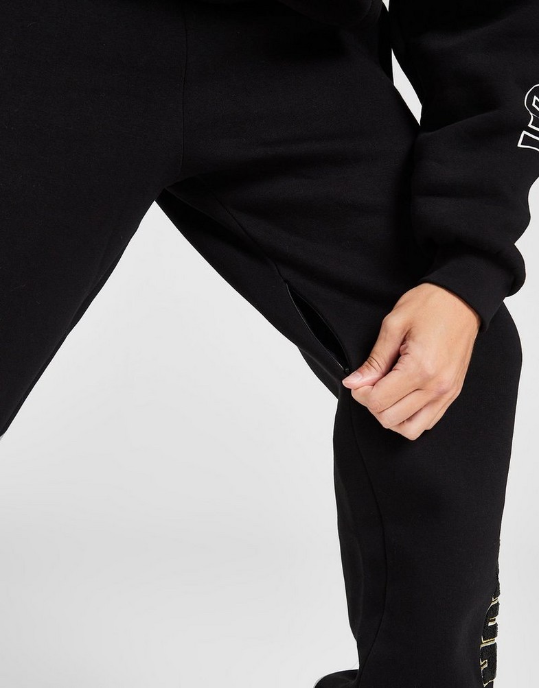 HOODRICH SPODNIE ZENITH JOG BLK HR-0323-0003 Czarny