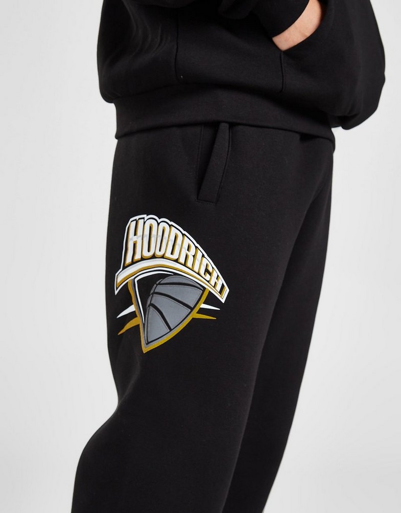 HOODRICH SPODNIE ZENITH JOG BLK HR-0323-0003 Czarny