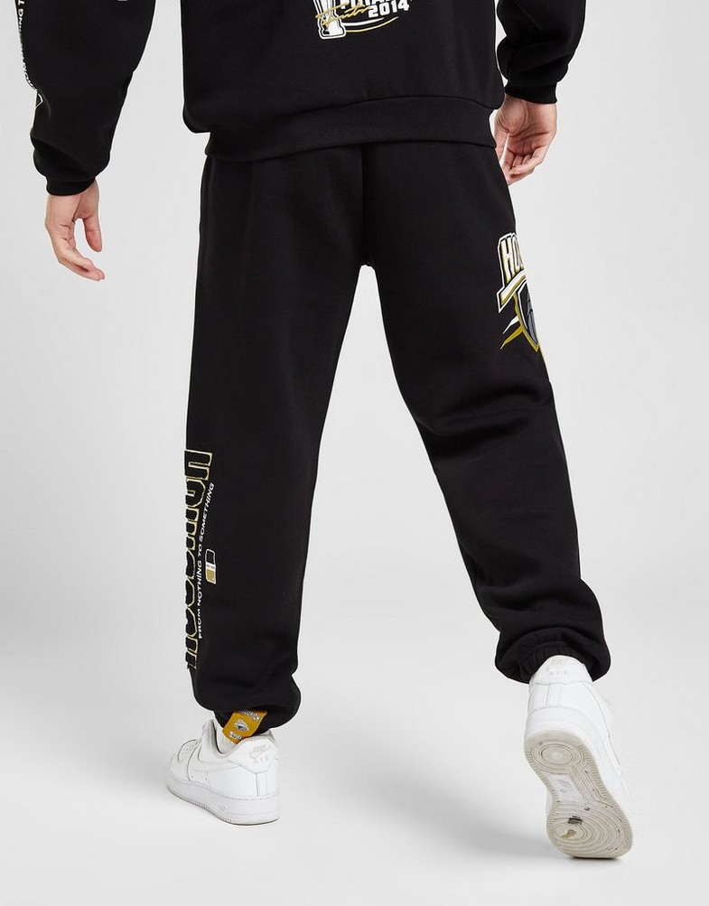 HOODRICH SPODNIE ZENITH JOG BLK HR-0323-0003 Czarny