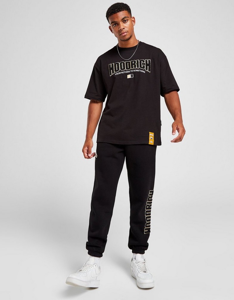 Koszulka, t-shirt męski HOODRICH T-SHIRT ZENITH TEE BLK HR-0323-0004 Czarny