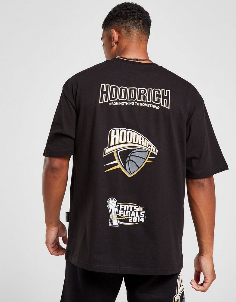 Koszulka, t-shirt męski HOODRICH T-SHIRT ZENITH TEE BLK HR-0323-0004 Czarny