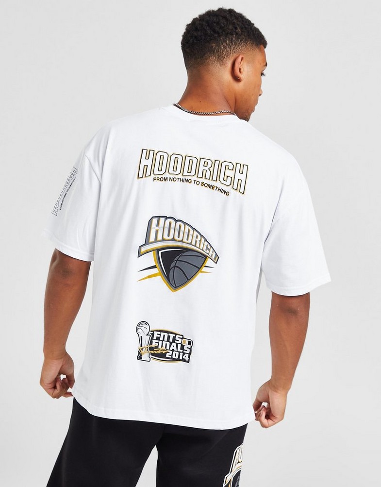 Koszulka, t-shirt męski HOODRICH T-SHIRT ZENITH TEE WHT HR-0323-0005 Biały