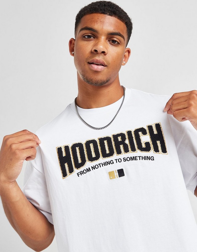 Koszulka, t-shirt męski HOODRICH T-SHIRT ZENITH TEE WHT HR-0323-0005 Biały