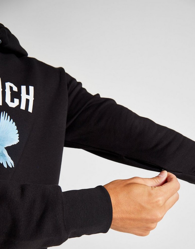 Bluza męska HOODRICH FLIGHT HD BLK HR-0323-0096 Czarny