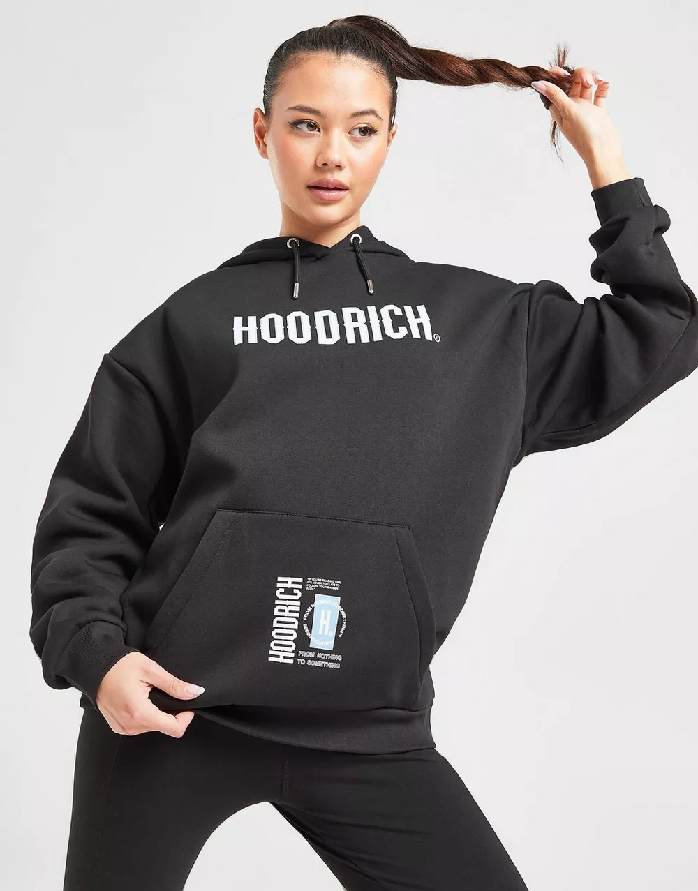 HOODRICH КОФТА З КАПЮШОНОМ AZURE V2 HD BLK, фото 1 з 6
