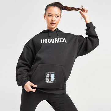 Bluză pentru femei HOODRICH BLUZĂ CU GLUGĂ AZURE V2 HD BLK