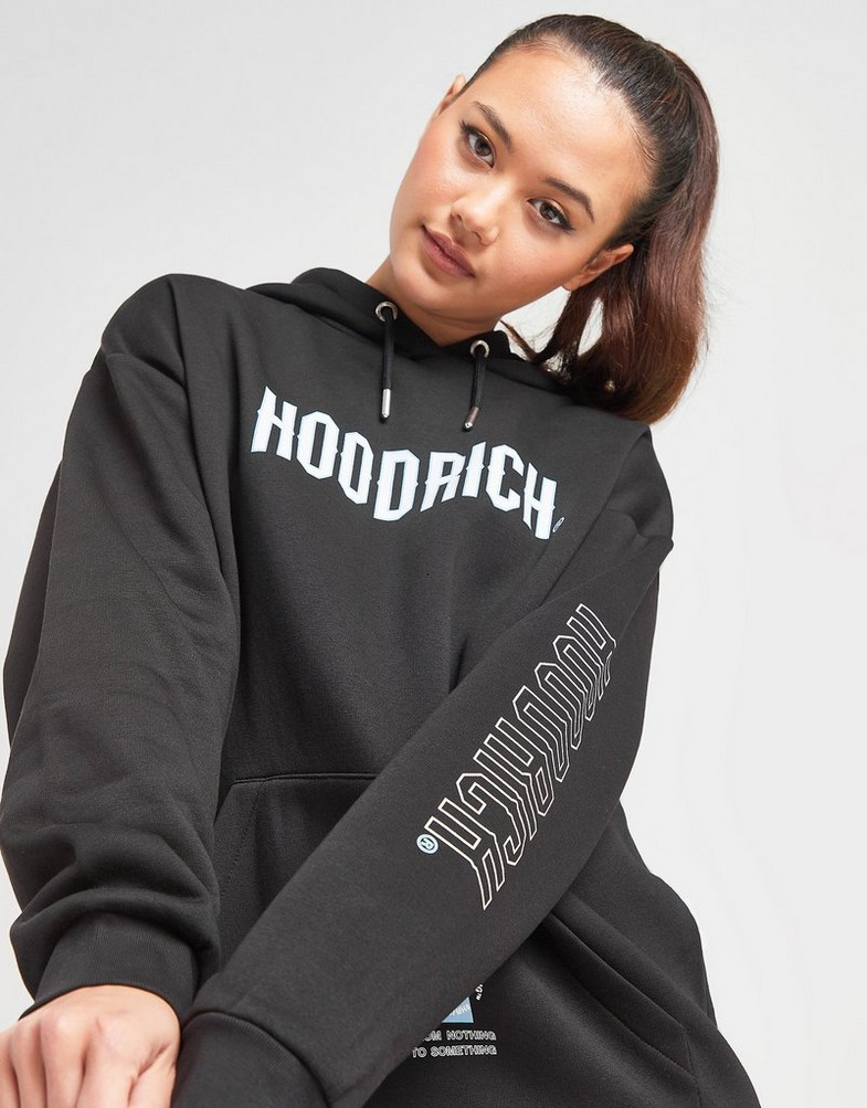 Жіночі кофти HOODRICH КОФТА З КАПЮШОНОМ AZURE V2 HD BLK HW-0323-0541 Чорний