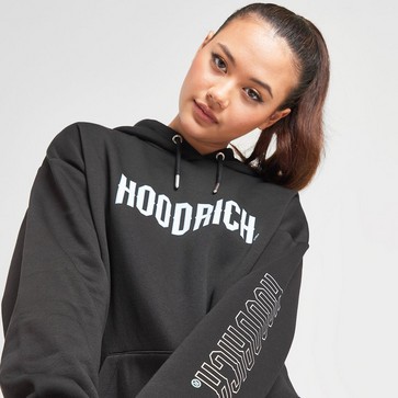 Bluză pentru femei HOODRICH BLUZĂ CU GLUGĂ AZURE V2 HD BLK