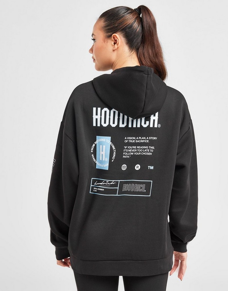 Жіночі кофти HOODRICH КОФТА З КАПЮШОНОМ AZURE V2 HD BLK HW-0323-0541 Чорний