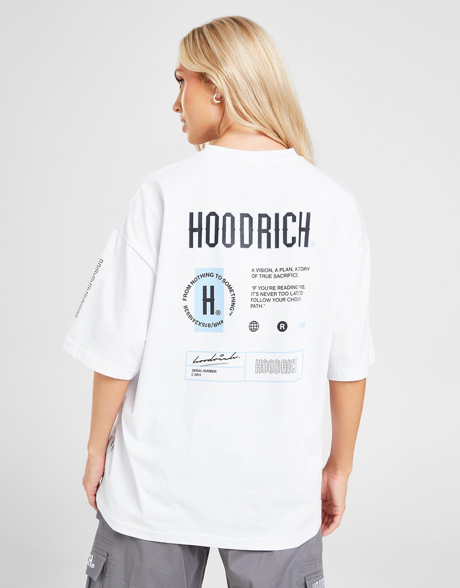 Koszulka, t-shirt damski HOODRICH T-SHIRT AZURE V2 BF T WHT HW-0323-0543 Biały
