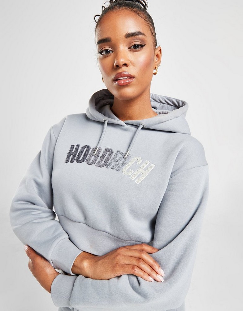 Жіночі кофти HOODRICH КОФТА З КАПЮШОНОМ KRAZE CRP HD D'GRY HW-0323-0410 Сірий