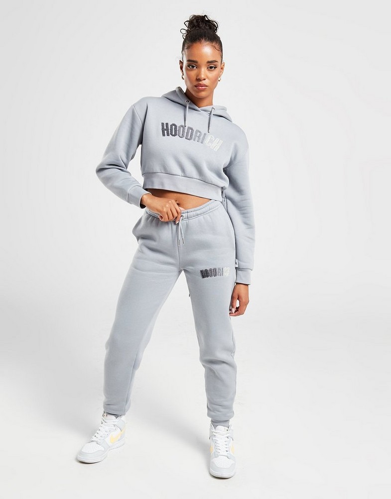 Жіночі кофти HOODRICH КОФТА З КАПЮШОНОМ KRAZE CRP HD D'GRY HW-0323-0410 Сірий