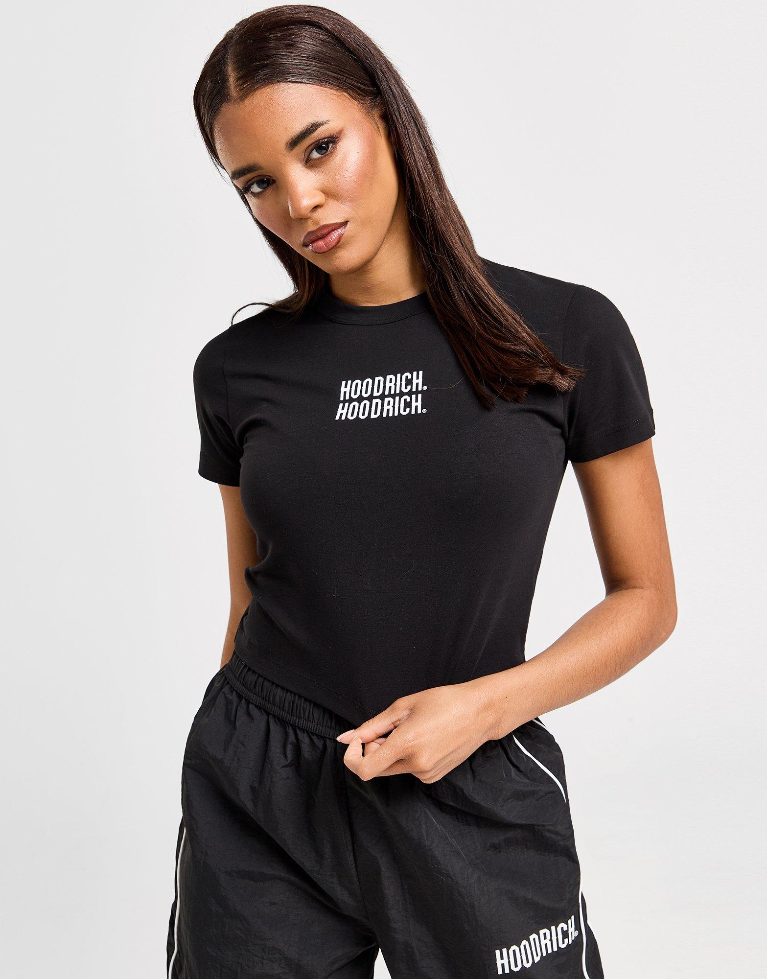 Női póló HOODRICH PÓLÓ INTEL V2 T BLK HW-0323-0414 Fekete