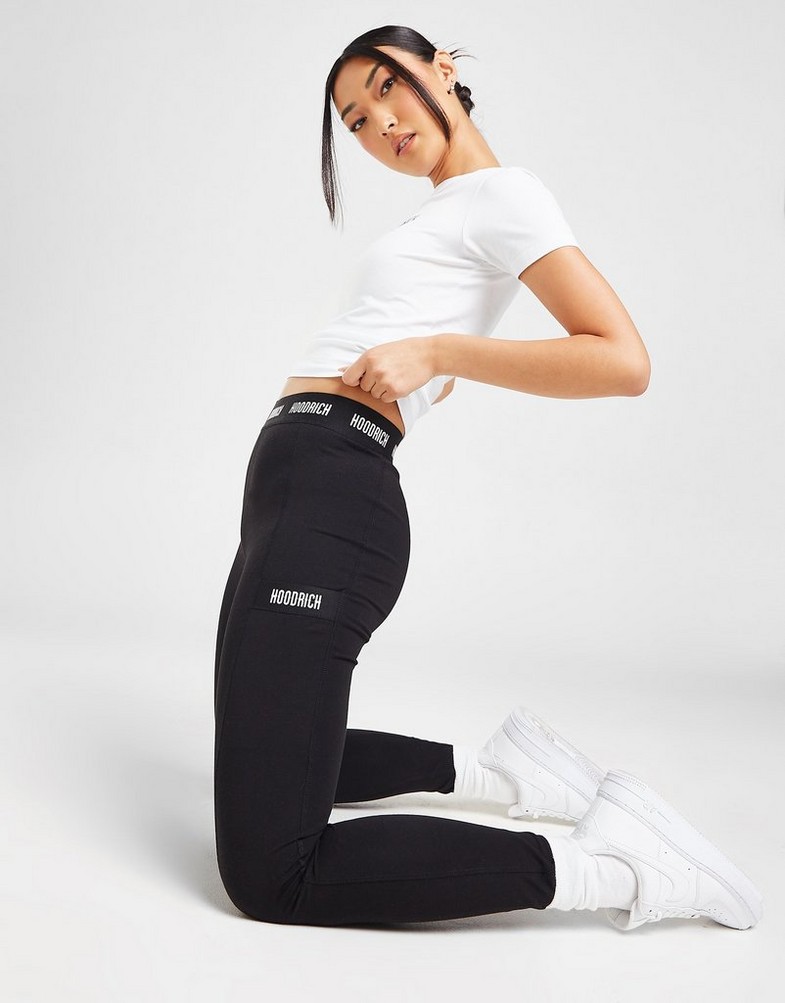 Жіночі штани HOODRICH ШТАНИ INTEL V2 LEGGING BLK HW-0323-0415 Чорний