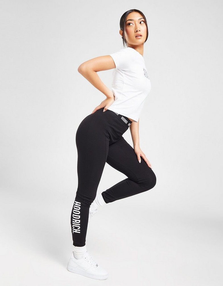 Жіночі штани HOODRICH ШТАНИ INTEL V2 LEGGING BLK HW-0323-0415 Чорний