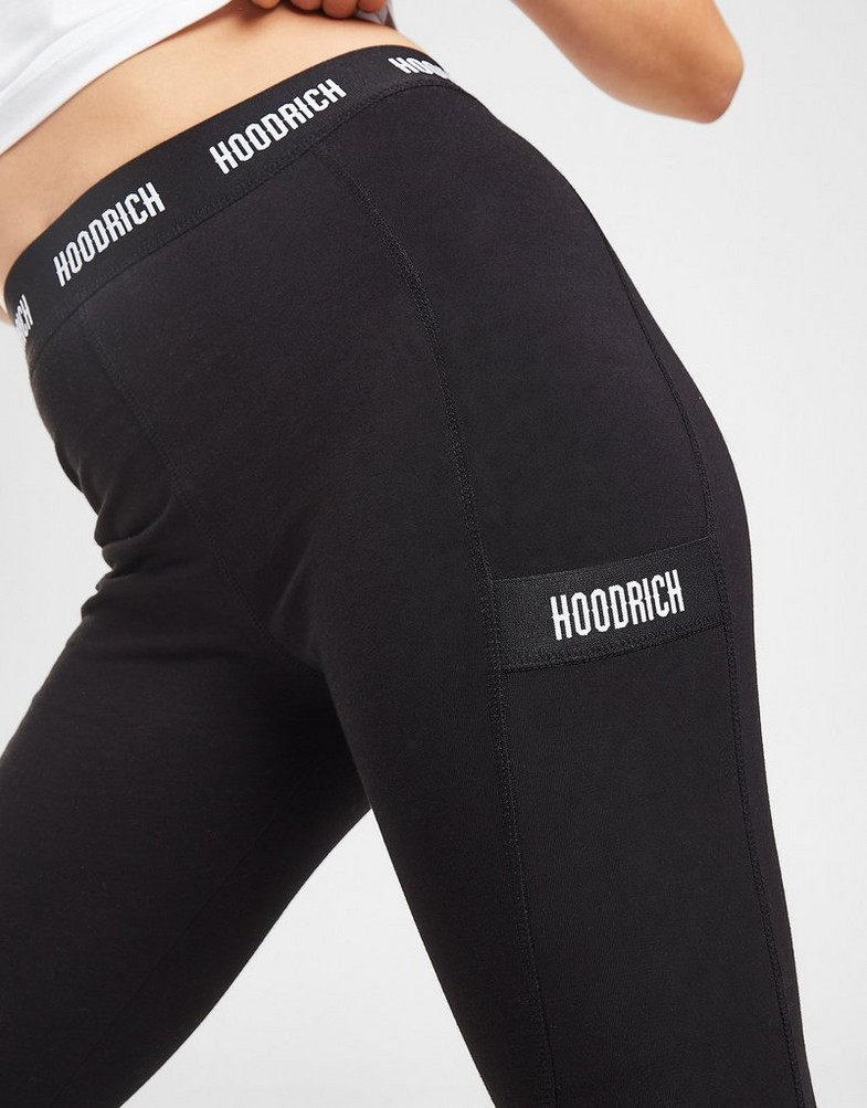 Жіночі штани HOODRICH ШТАНИ INTEL V2 LEGGING BLK HW-0323-0415 Чорний
