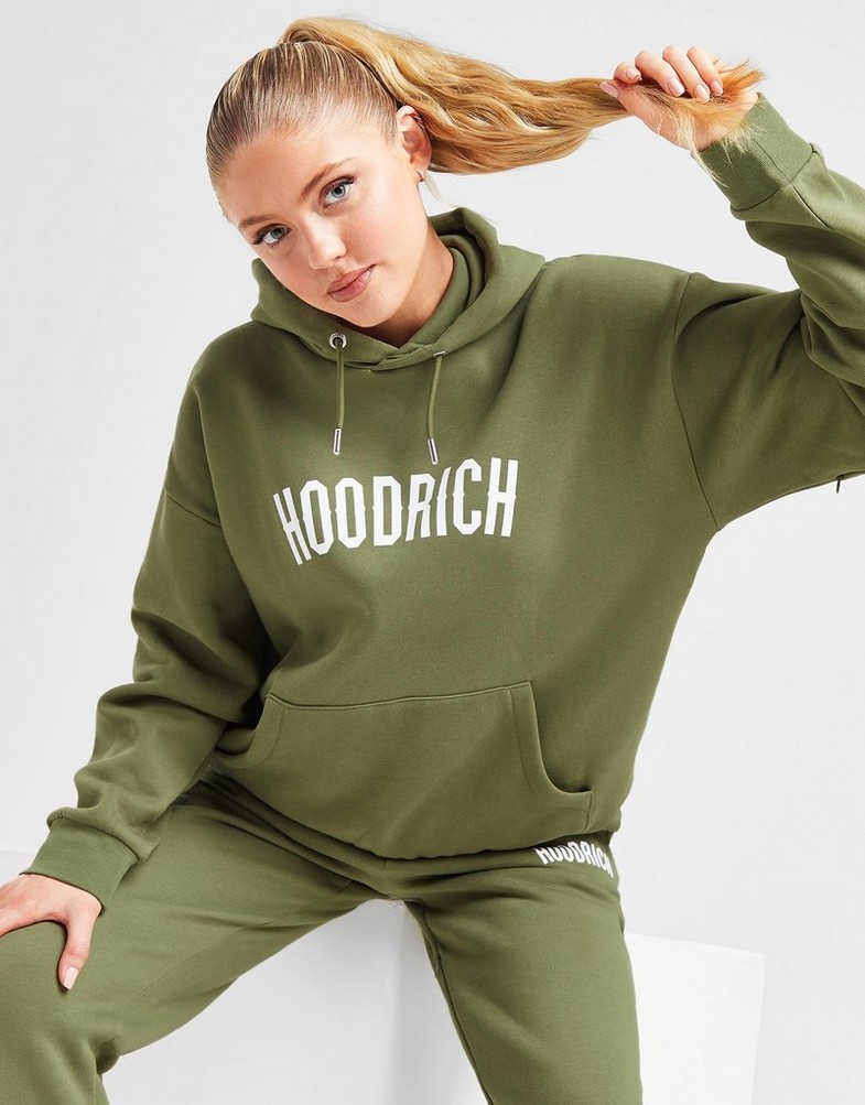 Dámska mikina HOODRICH STAPLE HD KHAKI HW03230517 Khaki