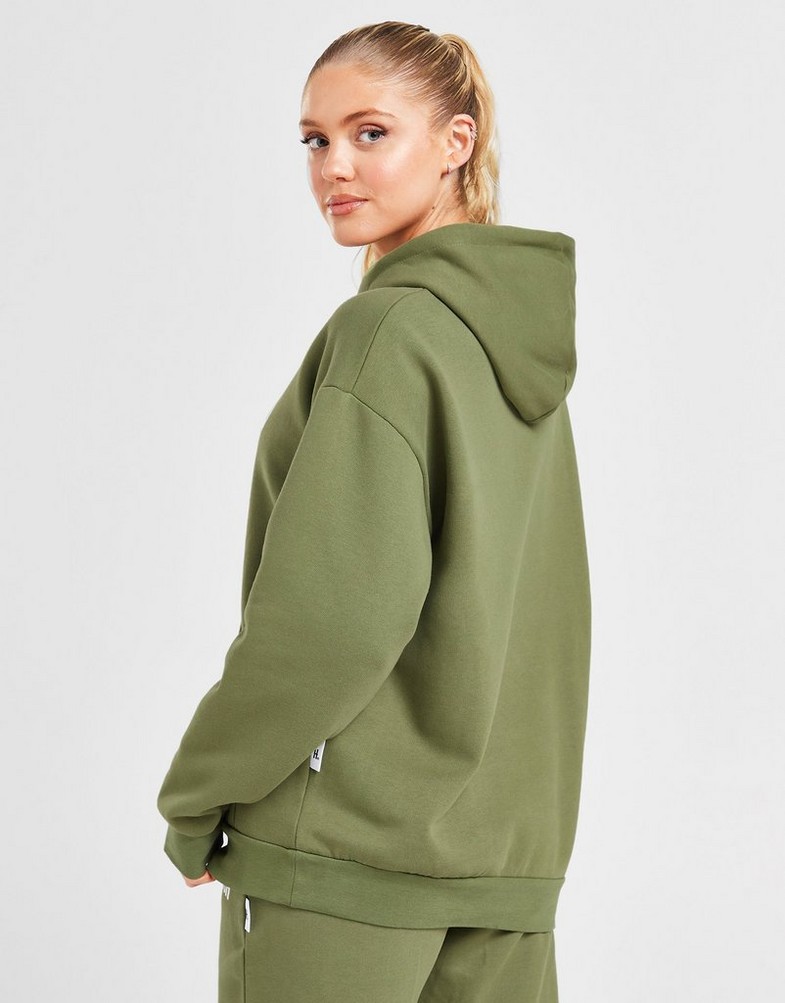Dámska mikina HOODRICH STAPLE HD KHAKI HW03230517 Khaki