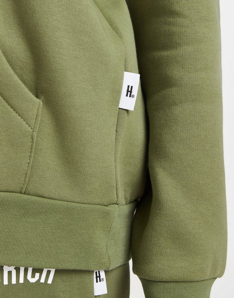 Dámska mikina HOODRICH STAPLE HD KHAKI HW03230517 Khaki