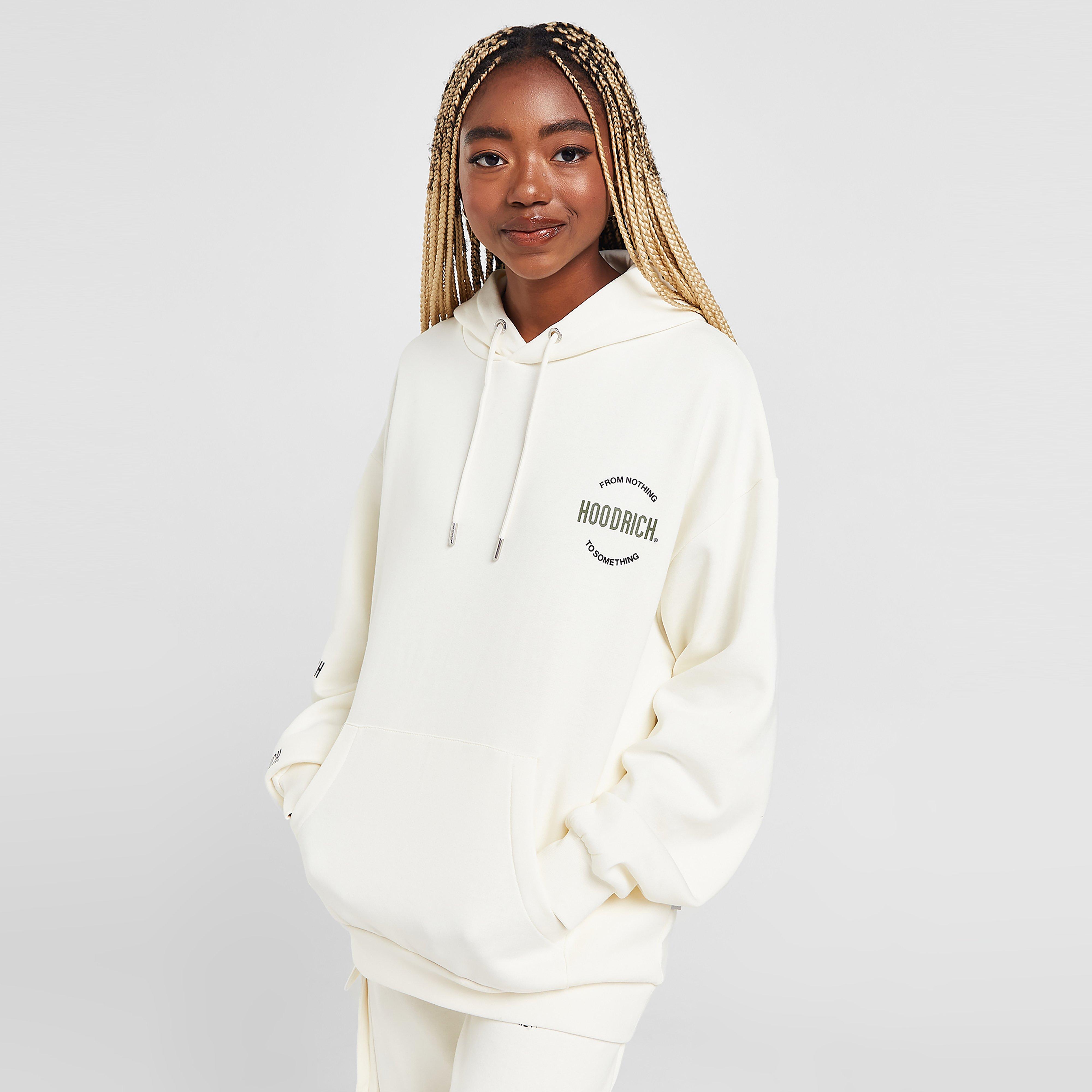 Bluză pentru femei HOODRICH BLUZĂ CU GLUGĂ FETCH HD O'WHT/KHK