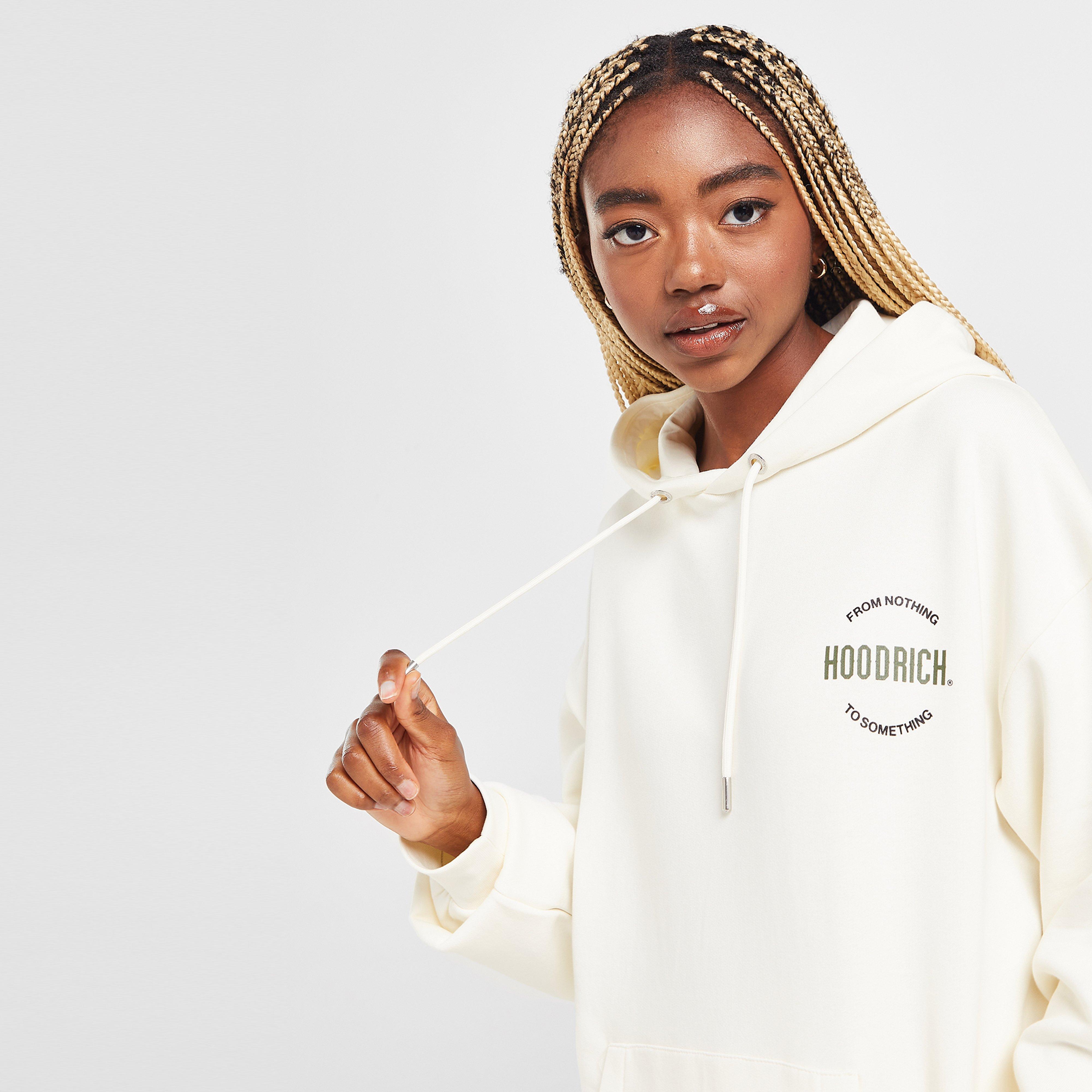 Bluză pentru femei HOODRICH BLUZĂ CU GLUGĂ FETCH HD O'WHT/KHK