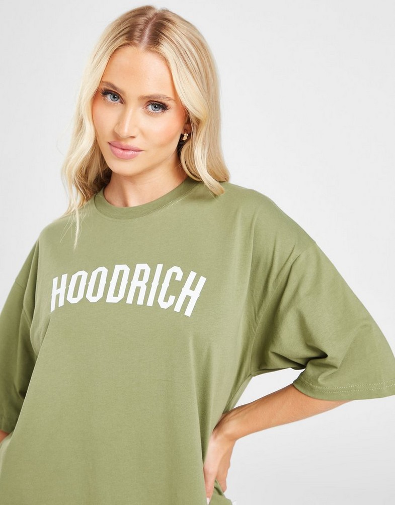 Дамски дрехи големи размери HOODRICH ТЕНИСКА STAPLE BF T KHK HW-0323-0519 Каки