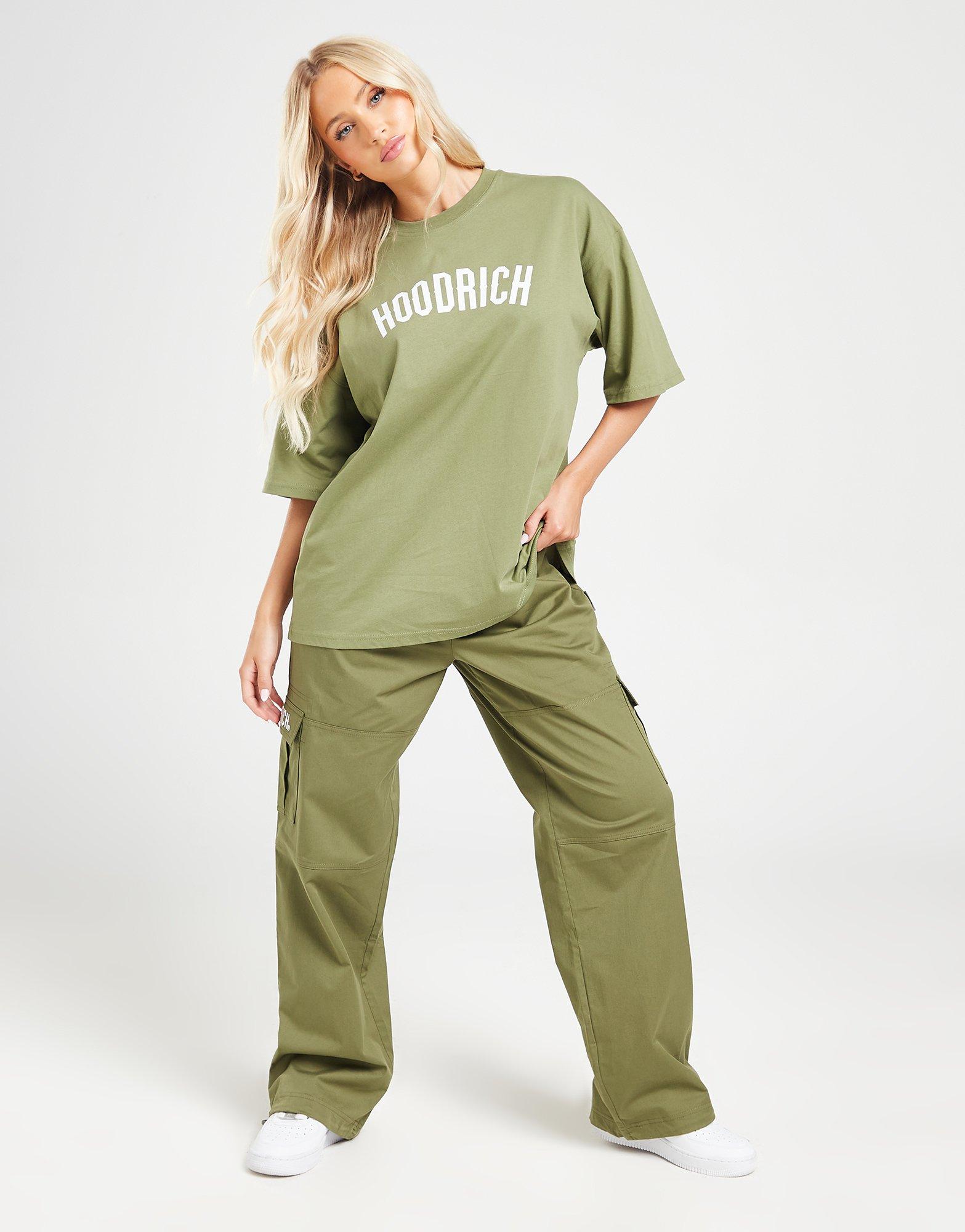 Dámské tričko HOODRICH TRIČKO STAPLE BF T KHK HW-0323-0519 Khaki