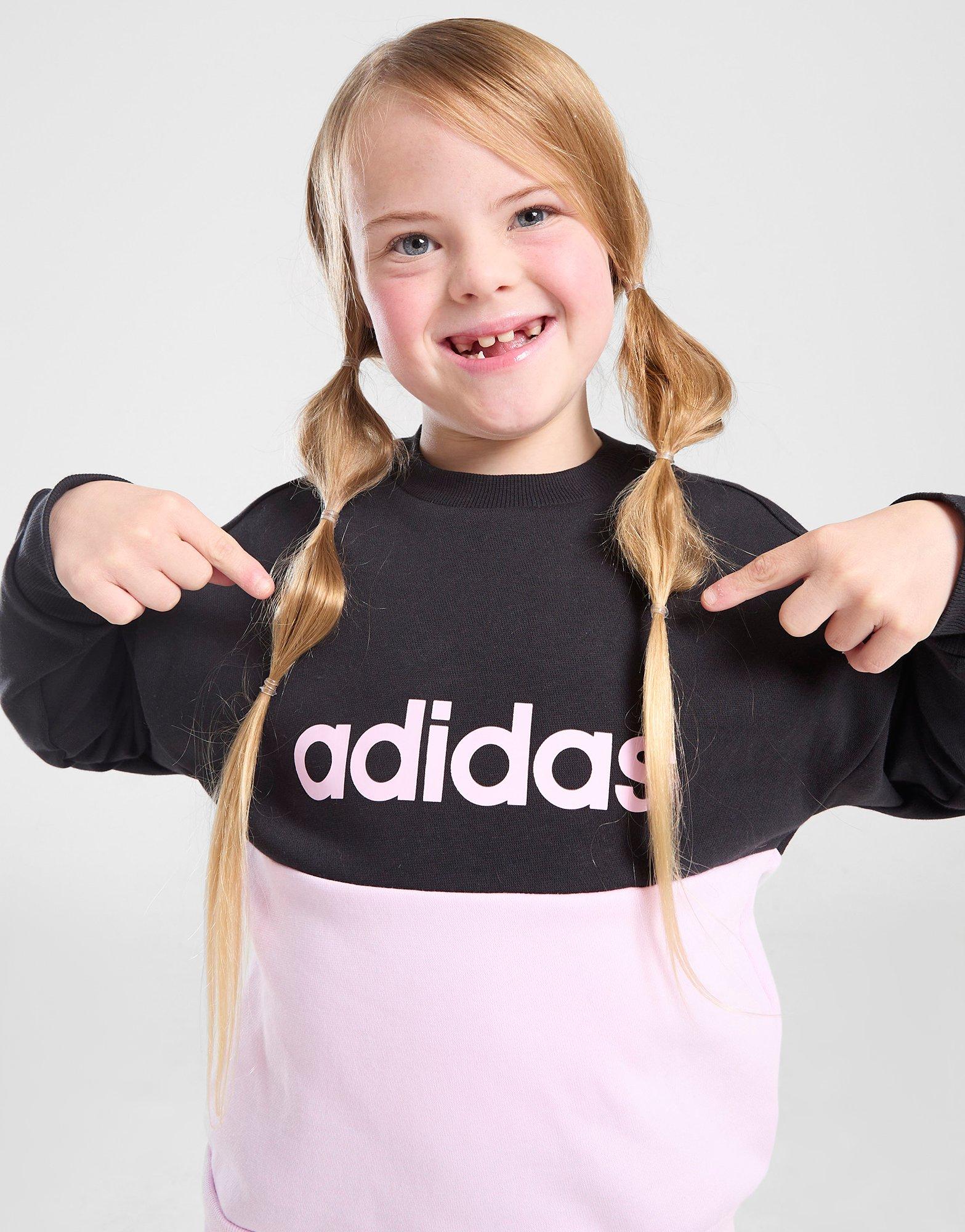 Detská tepláková súprava ADIDAS SÚPRAVA . IU0063 Čierna