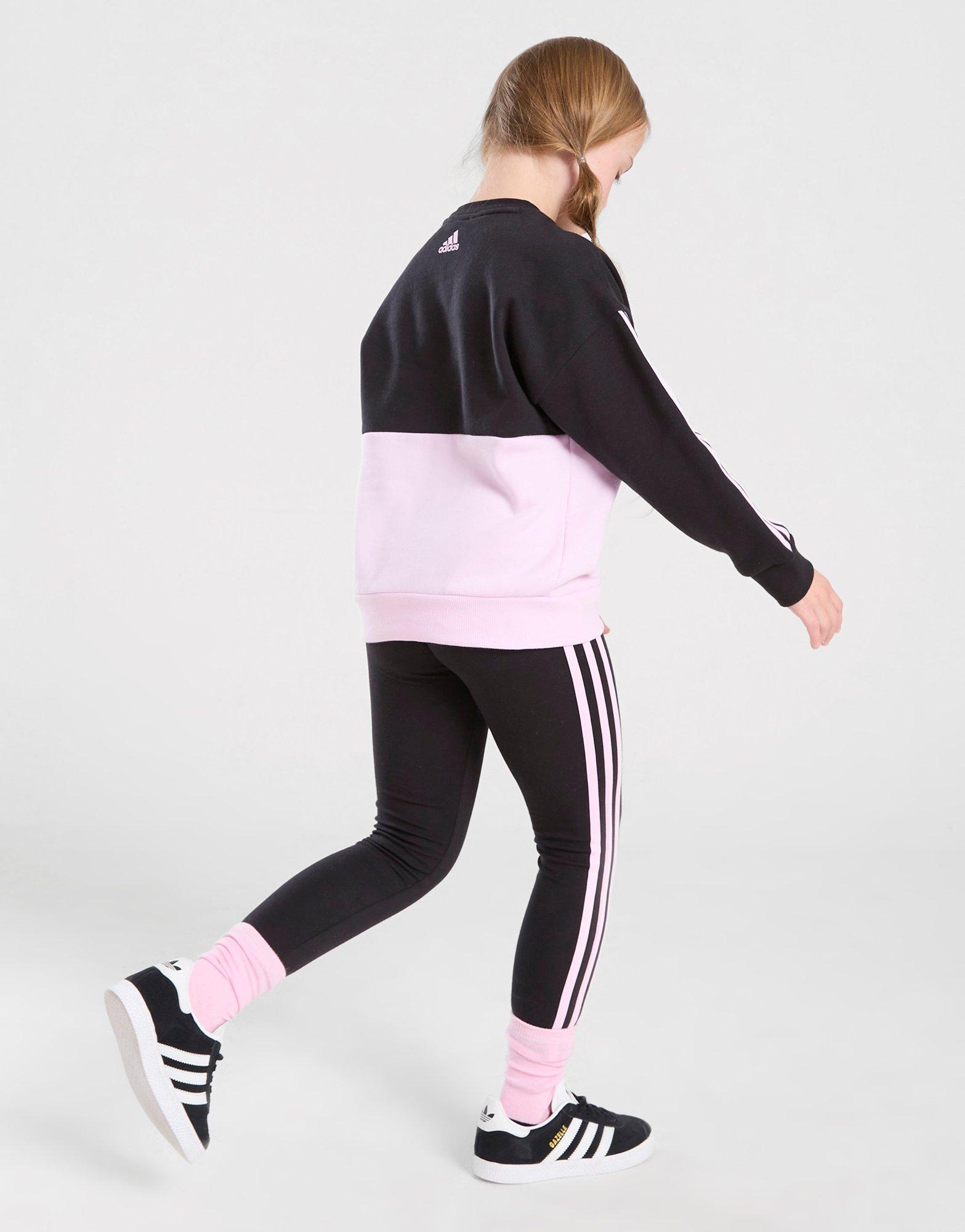 Detská tepláková súprava ADIDAS SÚPRAVA . IU0063 Čierna