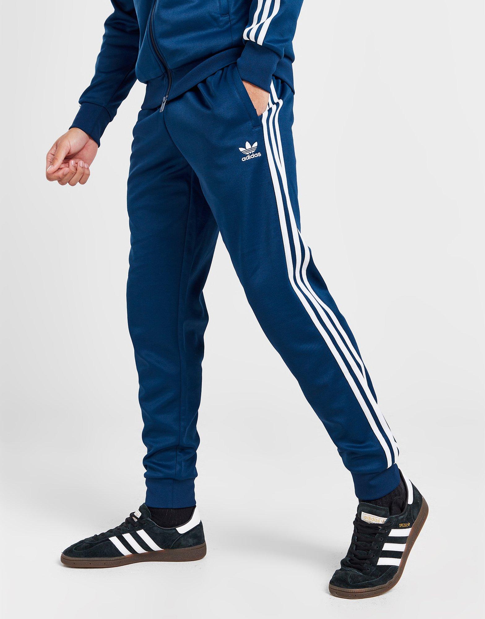 Muške hlače ADIDAS HLAČE SSTAR TP NAVY IT7137 tamnoplava
