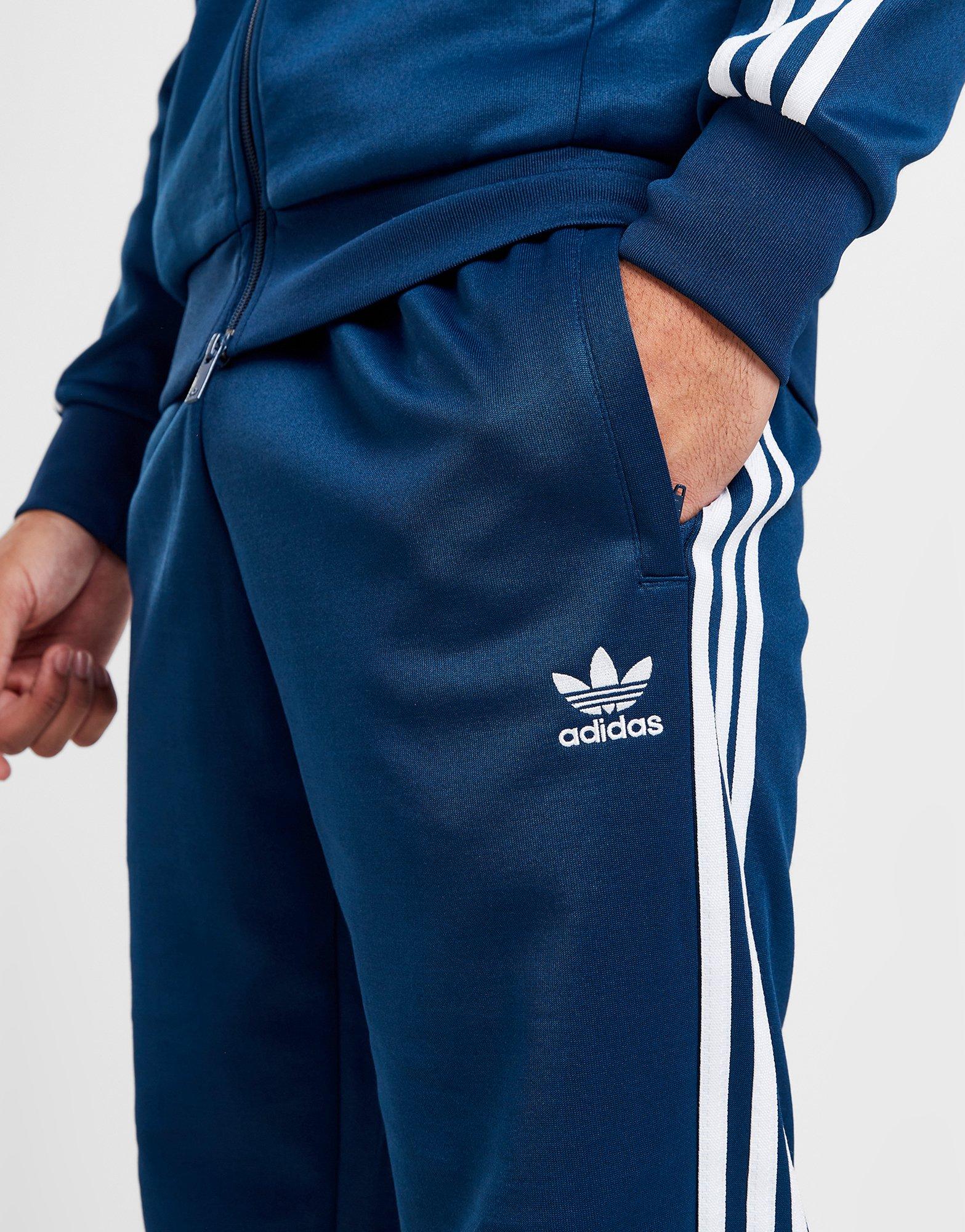 Muške hlače ADIDAS HLAČE SSTAR TP NAVY IT7137 tamnoplava