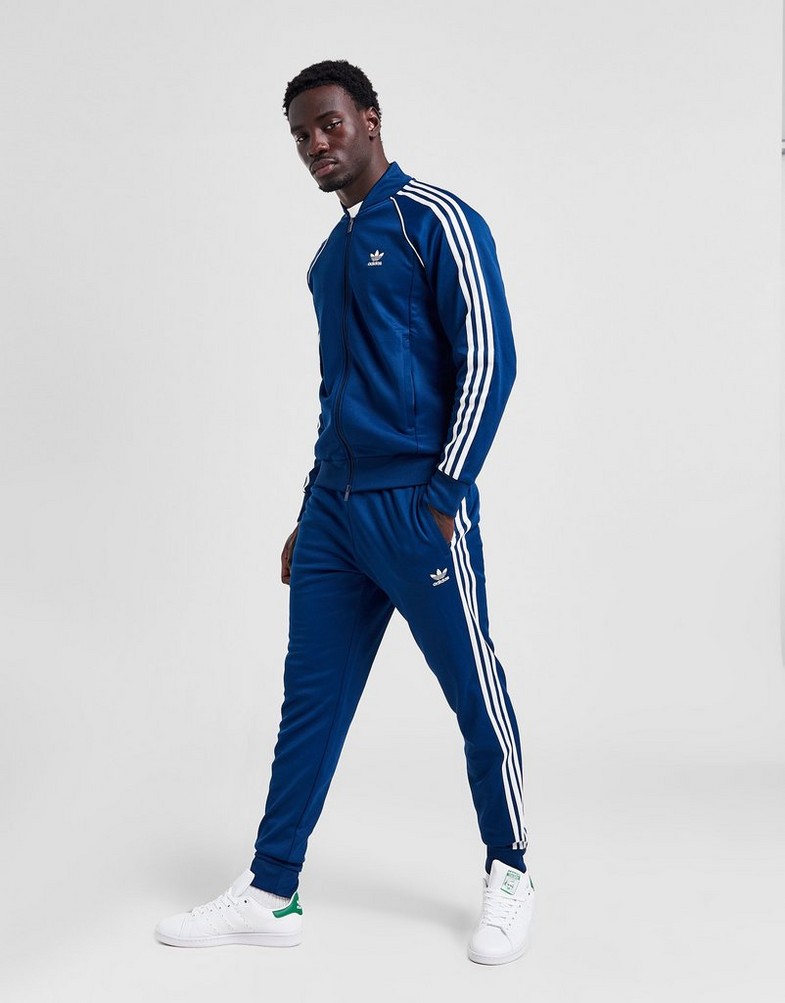Pantaloni pentru bărbați ADIDAS PANTALONI  SSTAR TP NAVY IT7137 Bleumarin