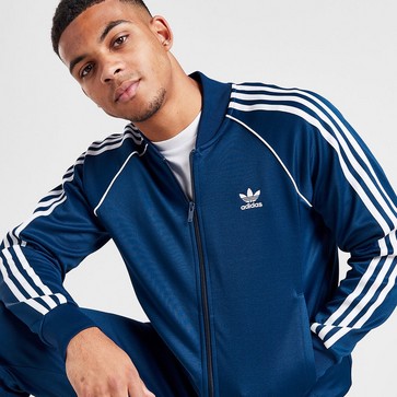 ADIDAS PULÓVER CIPZÁRAS SSTAR TT NAVY