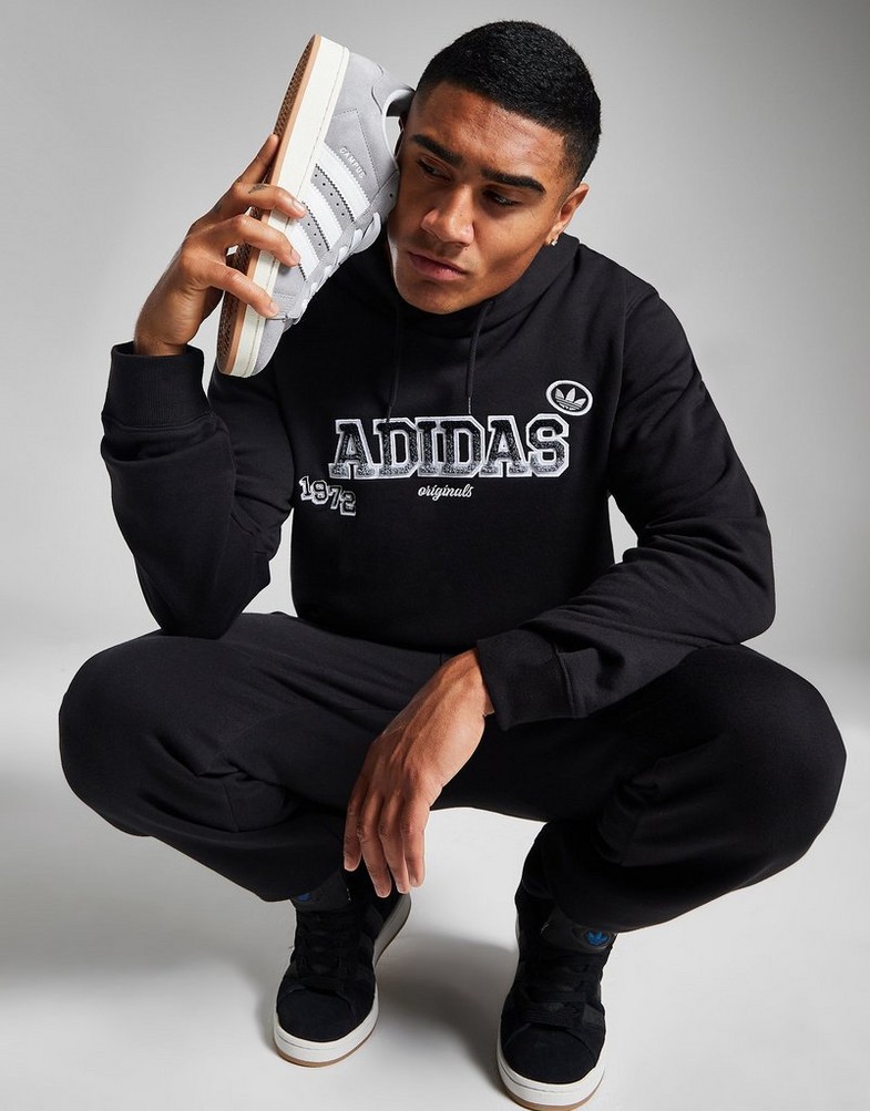 Чоловічі кофти ADIDAS КОФТА З КАПЮШОНОМ GRADIENT HD BLK IU0944 Чорний