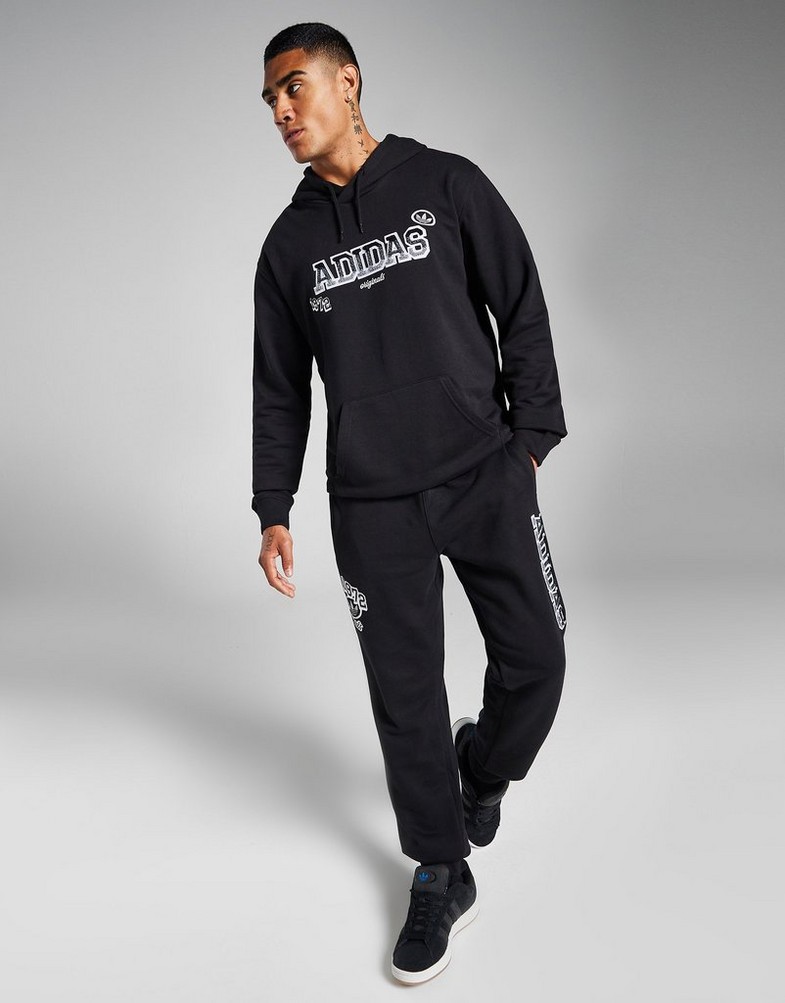 Чоловічі кофти ADIDAS КОФТА З КАПЮШОНОМ GRADIENT HD BLK IU0944 Чорний