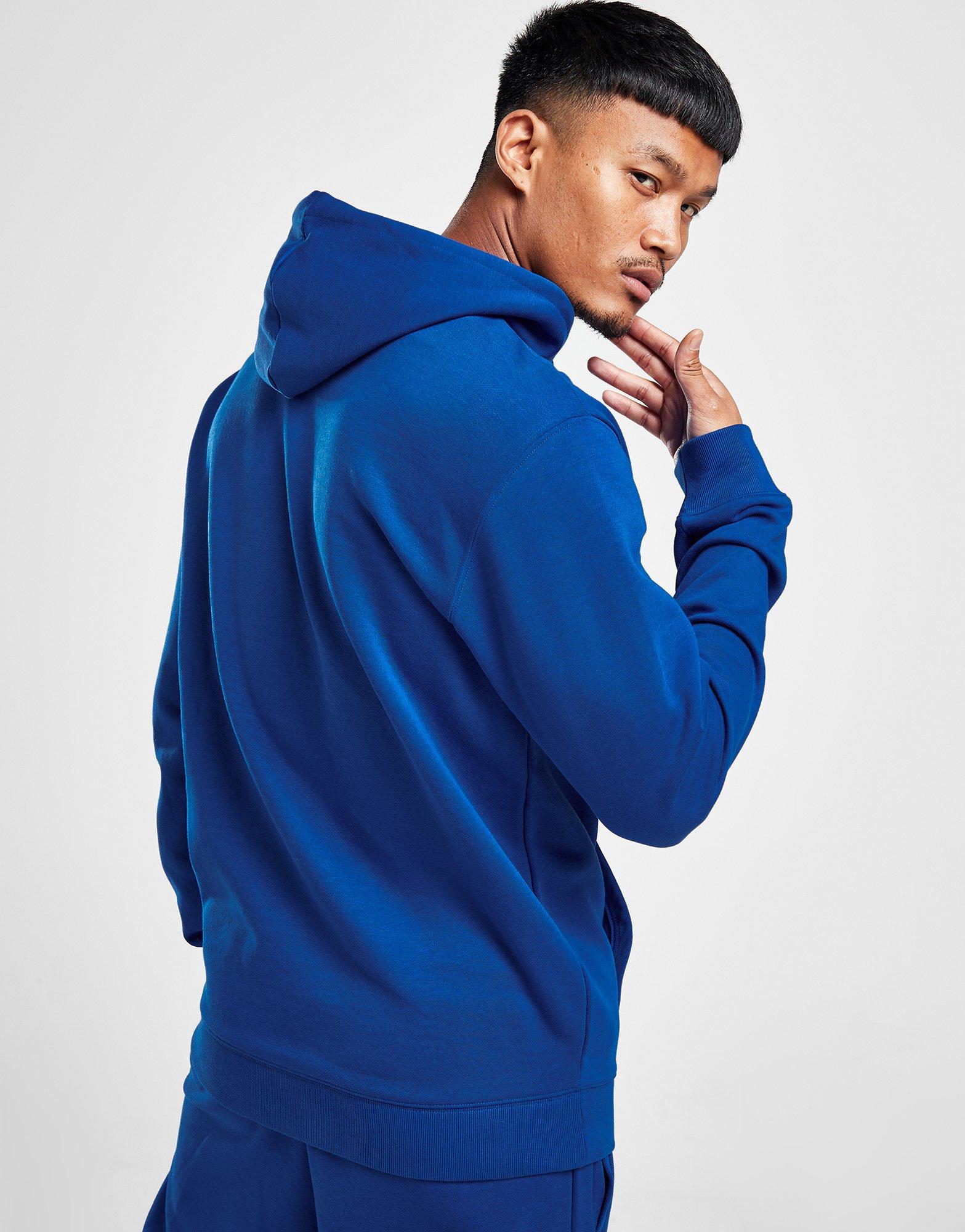 Férfi pulóverek ADIDAS PULÓVER KAPUCNIS GRADIENT HD BLU IR9672 Kék