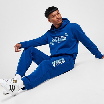 Pantaloni pentru bărbați ADIDAS PANTALONI  GRADIENT PANT BLU