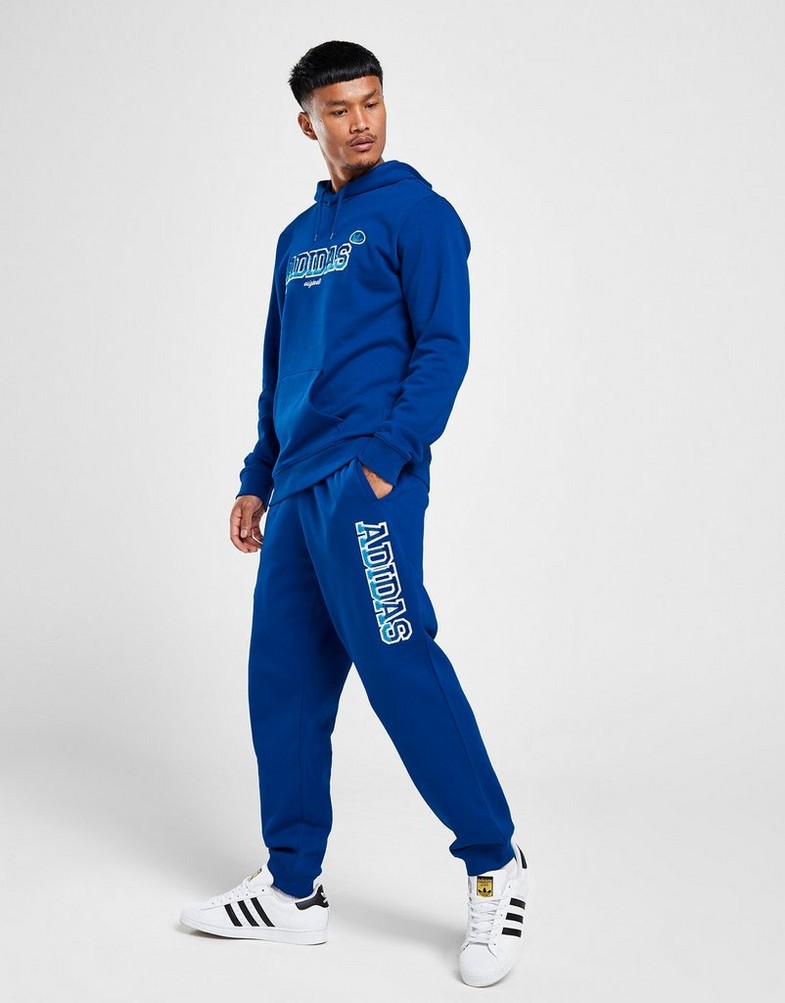 Чоловічі штани ADIDAS ШТАНИ GRADIENT PANT BLU IR9669 Блакитний