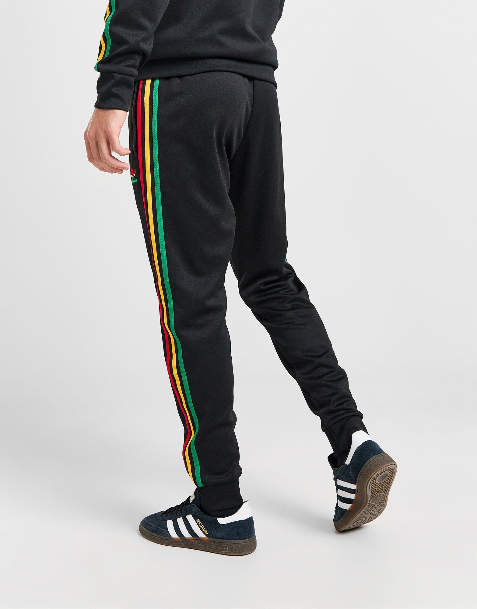 Vyriškos kelnės ADIDAS KELNĖS SSTAR TP BLK MULTI IS2885 Daugiaspalvė