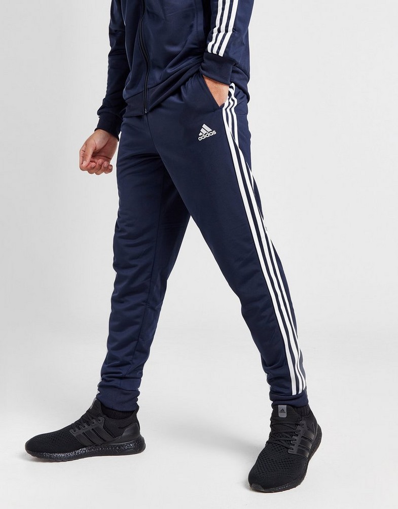 Vyriška sportiniai kostiumai ADIDAS KOMPLEKTAS BOS 3 STR SUIT LEG INK HZ2220 Tamsiai mėlyna