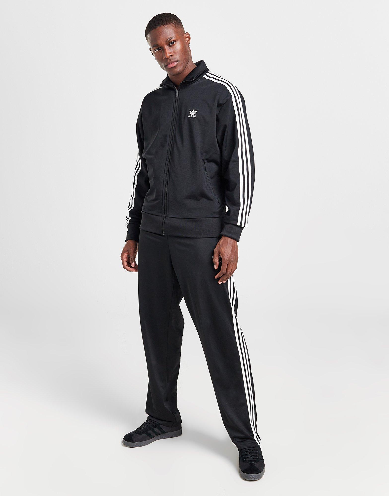 Bluza męska ADIDAS BLUZA ROZPINANA FIREBIRD TT BLK IJ7058 Czarny