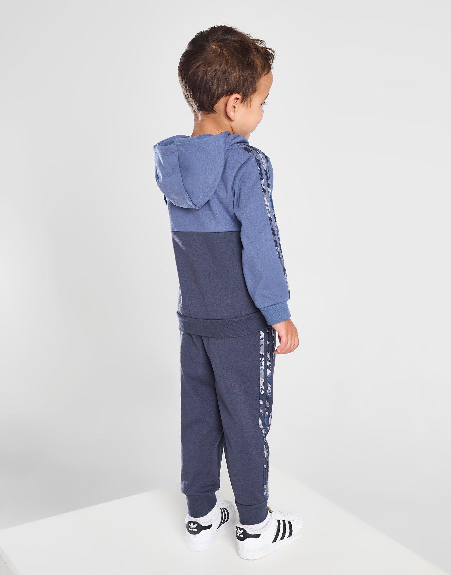 Gyerek melegítőszett ADIDAS SZETT IN7103 Sötétkék