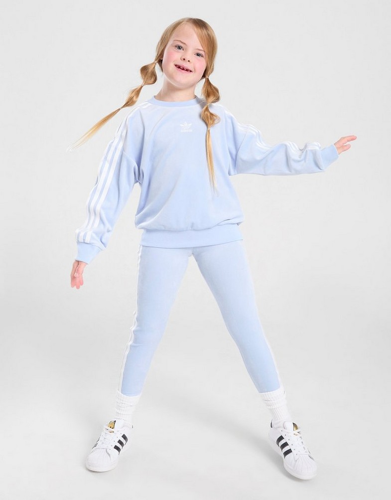 Dětská tepláková souprava ADIDAS SOUPRAVA . IS1451 Modrá